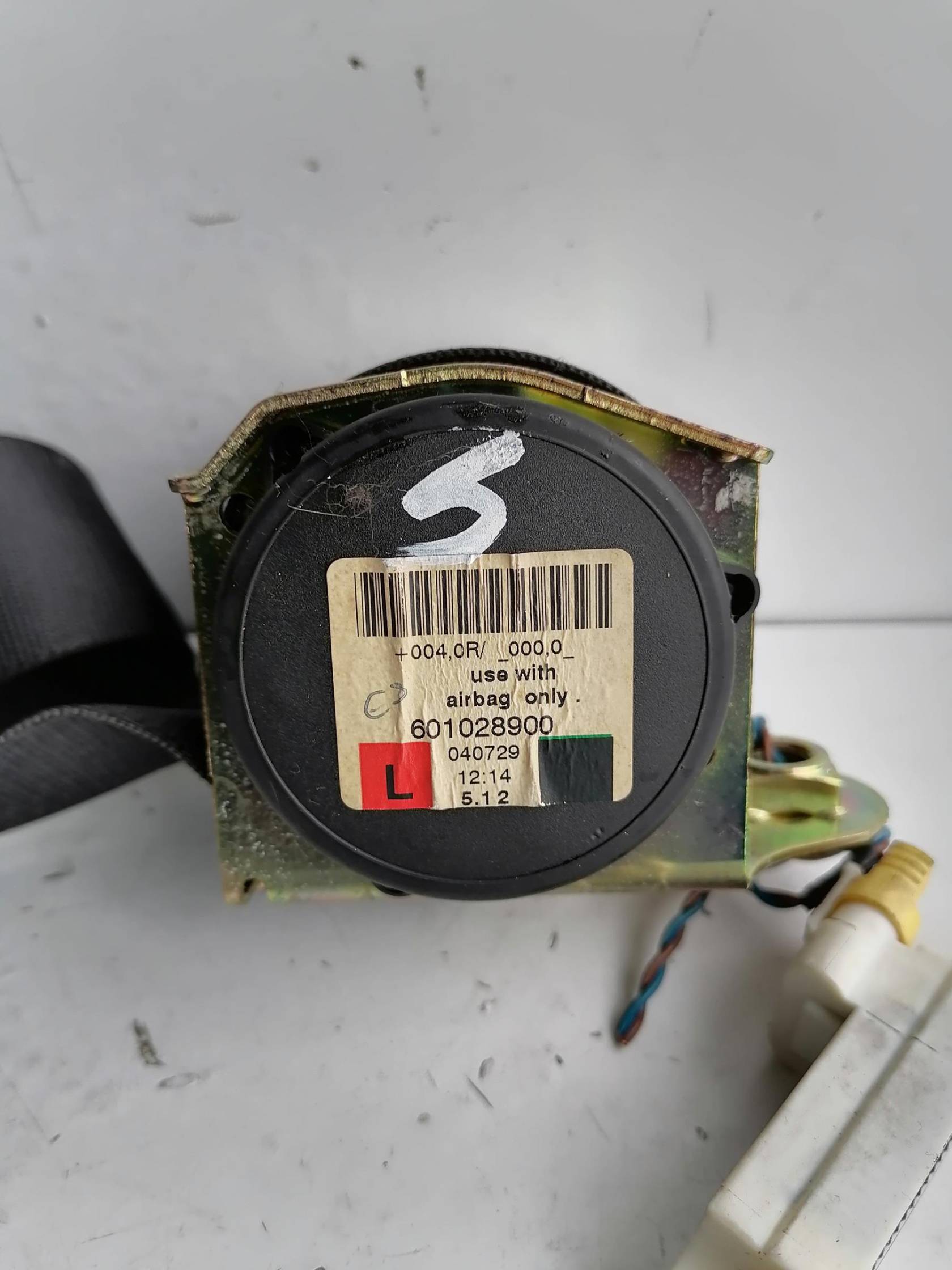 Cintura di sicurezza ant. sx.